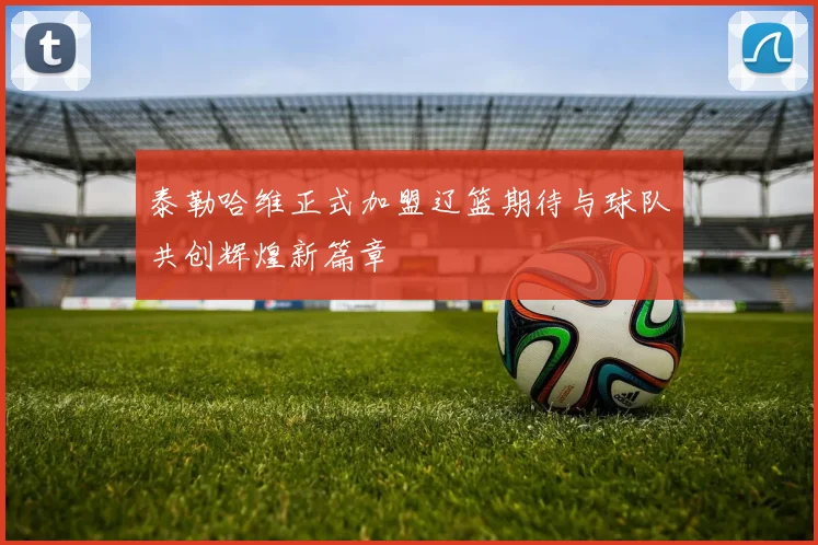泰勒哈维正式加盟辽篮期待与球队共创辉煌新篇章