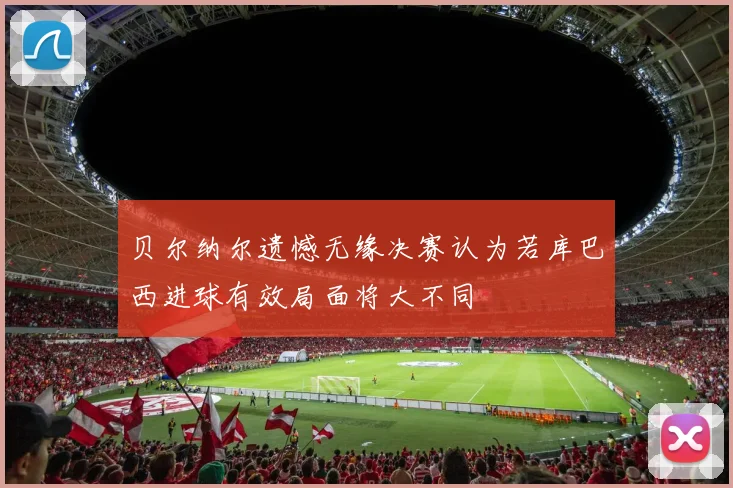 贝尔纳尔遗憾无缘决赛认为若库巴西进球有效局面将大不同